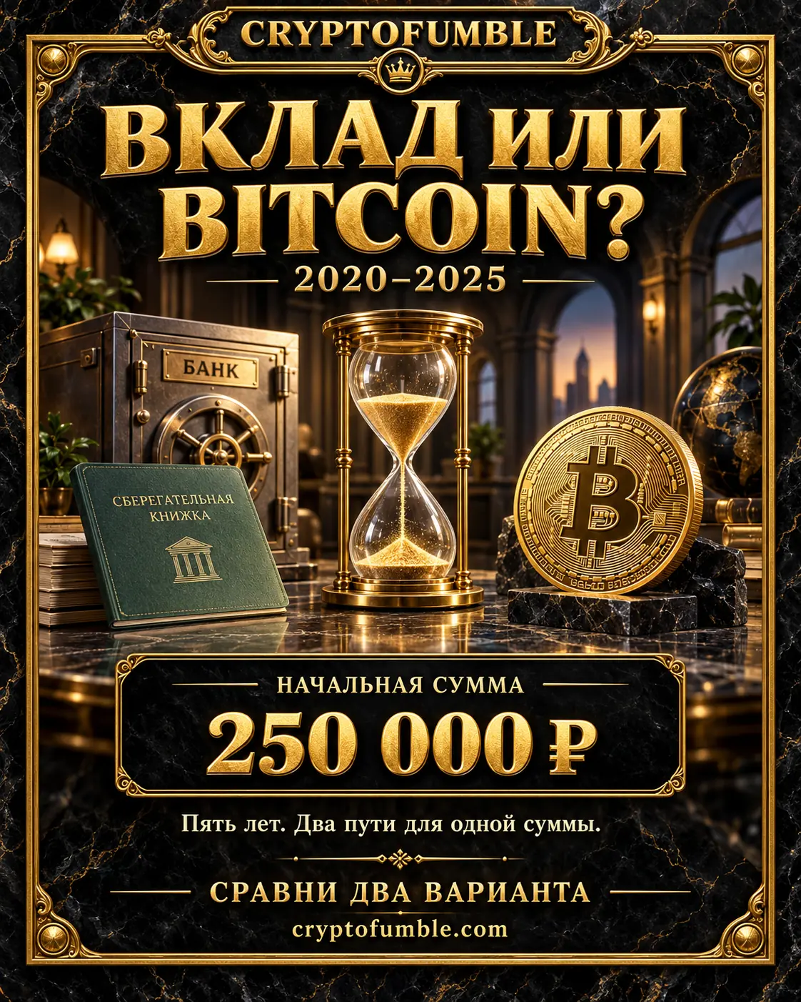Вклад или Bitcoin?